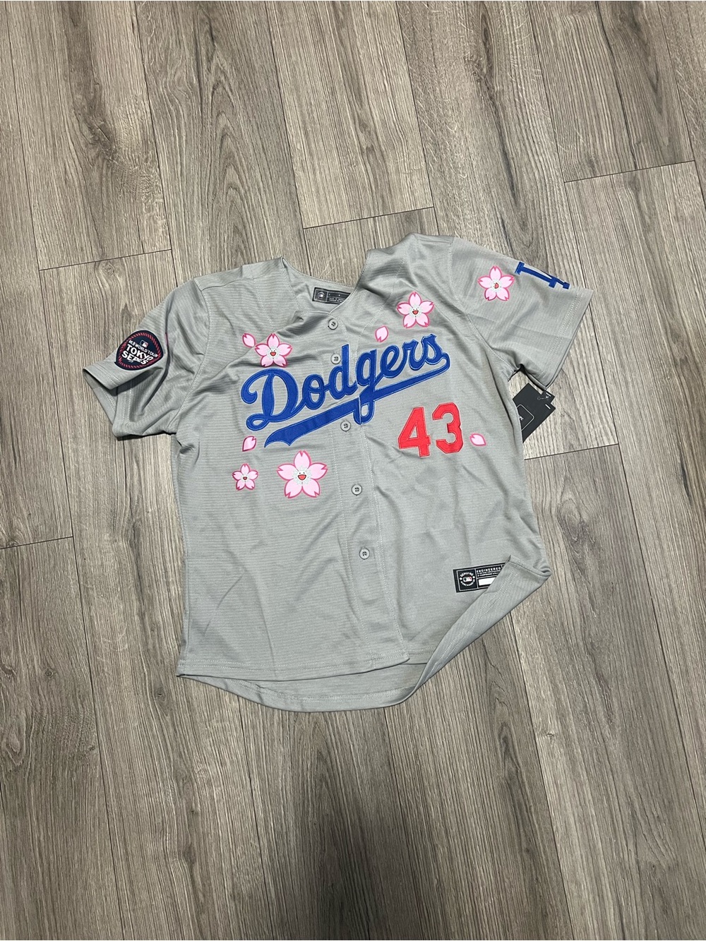 WOMENS ANTHONY BANDA LOS ANGELES DODGERS JERSEY L